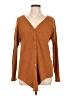 Listicle Brown Long Sleeve Blouse Size L - photo 1