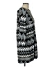 Papillon Chevron-herringbone Gray Casual Dress Size L - photo 4