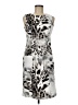 AGB 100% Polyester Animal Print Gray Cocktail Dress Size 6 - photo 1