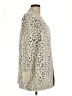 Evolution by Cyrus Animal Print Tan Cardigan Size L - photo 4