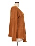 Listicle Brown Long Sleeve Blouse Size L - photo 4