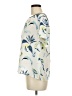 Banana Republic 100% Polyester Ivory Short Sleeve Blouse Size M - photo 5