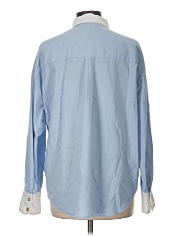 Abercrombie & Fitch Long Sleeve Button-Down Shirt (view 2)