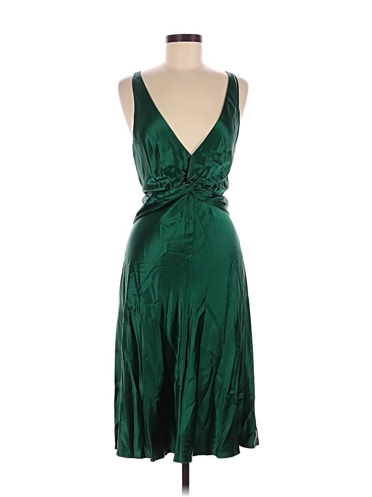Pre-owned Max Azria Cocktail Dress In Green