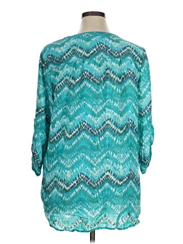Kim Rogers 3/4 Sleeve Blouse (view 2)