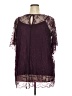 Torrid Burgundy Short Sleeve Blouse Size 3X Plus (3) - photo 2