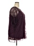 Torrid Burgundy Short Sleeve Blouse Size 3X Plus (3) - photo 4