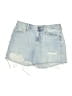 Forever 21 Blue Denim Shorts Size 26 waist - photo 1