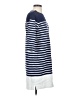 AMS Stripes Blue Casual Dress Size S - photo 4