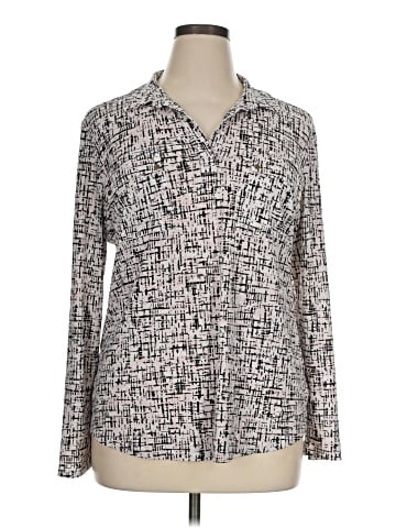 Jones New York Long Sleeve Blouse (view 1)