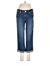 White House Black Market Hearts Blue Jeans Size 6 - photo 1