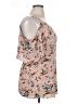Lumiere 100% Polyester Pink 3/4 Sleeve Blouse Size 1X - photo 4
