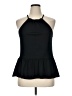 Volcom Black Sleeveless Blouse Size 14 - photo 1