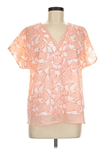 DKNY Short Sleeve Blouse (view 1)