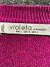 Violeta by Mango Hearts Purple Pullover Sweater Size M - photo 7