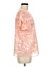 DKNY Orange Short Sleeve Blouse Size M - photo 4