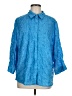 Erika Blue 3/4 Sleeve Blouse Size 1X - photo 1
