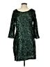 Express 100% Polyester Green Cocktail Dress Size 12 - photo 1