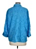 Erika Blue 3/4 Sleeve Blouse Size 1X - photo 2