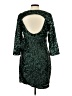 Express 100% Polyester Green Cocktail Dress Size 12 - photo 2