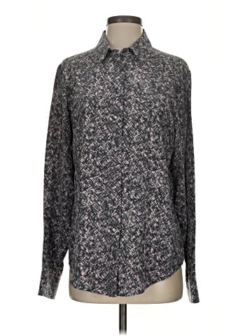 Worth New York Long Sleeve Silk Top (view 1)