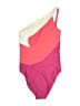 Summersalt Color Block Pink One Piece Swimsuit Size 4 - photo 2