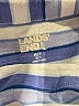 Lands' End 100% Cotton Stripes Blue Short Sleeve Top Size M (petite) - photo 7
