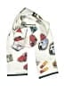 Louis Vuitton 100% Silk Ivory Silk Scarf One size - photo 1