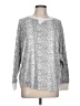 Secret Treasures Paisley Silver Pullover Sweater Size L - photo 1