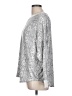 Secret Treasures Paisley Silver Pullover Sweater Size L - photo 5