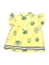 Janie and Jack 100% Polyester Yellow Short Sleeve Blouse Size 12-18 mo - photo 2