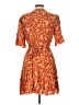 ePretty 100% Rayon Orange Cocktail Dress Size L - photo 2