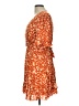 ePretty 100% Rayon Orange Cocktail Dress Size L - photo 5