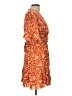 ePretty 100% Rayon Orange Cocktail Dress Size L - photo 4