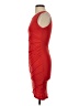 Bobi 100% Cotton Solid Red Cocktail Dress Size S - photo 5