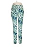 Majestic Print Green Active Pants Size L - photo 1