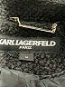 Karl Lagerfeld Paris Black Wool Coat Size M - photo 6