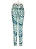 Majestic Print Green Active Pants Size L - photo 2