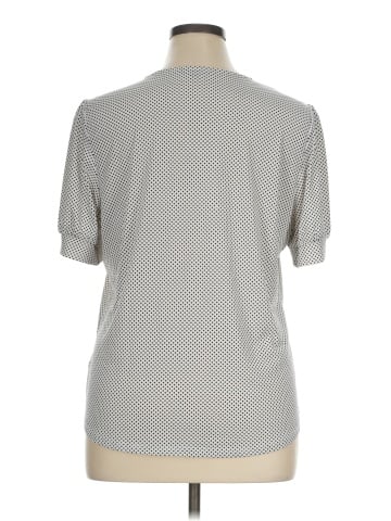 Adrianna Papell Short Sleeve Blouse (view 2)