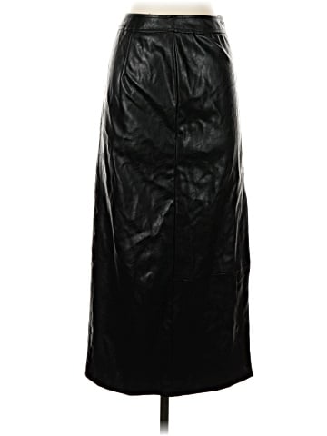 Zara Faux Leather Skirt (view 1)