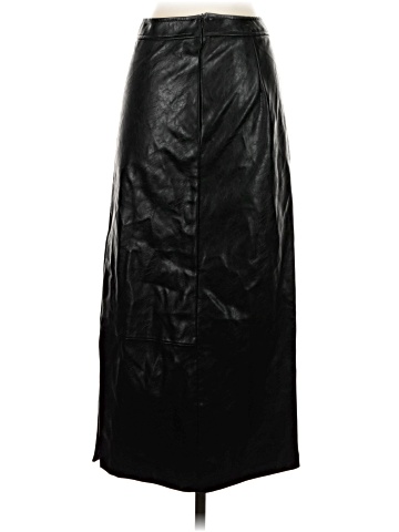 Zara Faux Leather Skirt (view 2)