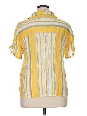 Unique Spectrum Short Sleeve Blouse (view 2)