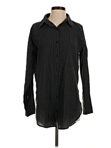 Eileen Fisher Long Sleeve Button-Down Shirt (view 1)