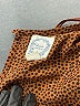 Blue Rain 100% Polyester Animal Print Brown Cocktail Dress Size M - photo 7