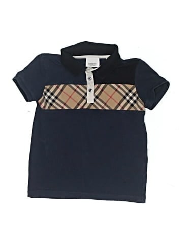 Burberry novacheck panel polo (view 1)
