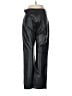 Clio 100% Leather Black Leather Pants Size 8 - photo 2