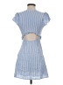 Lulus 100% Rayon Stripes Blue Casual Dress Size XS - photo 2
