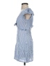 Lulus 100% Rayon Stripes Blue Casual Dress Size XS - photo 5