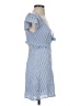 Lulus 100% Rayon Stripes Blue Casual Dress Size XS - photo 4