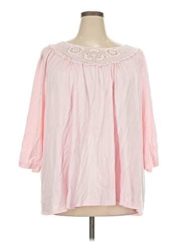 Ellos 3/4 Sleeve Blouse (view 1)